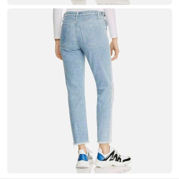 Adriano Goldschmied Womens Isabelle Blue Straight Leg Jeans - Picture 2 of 5